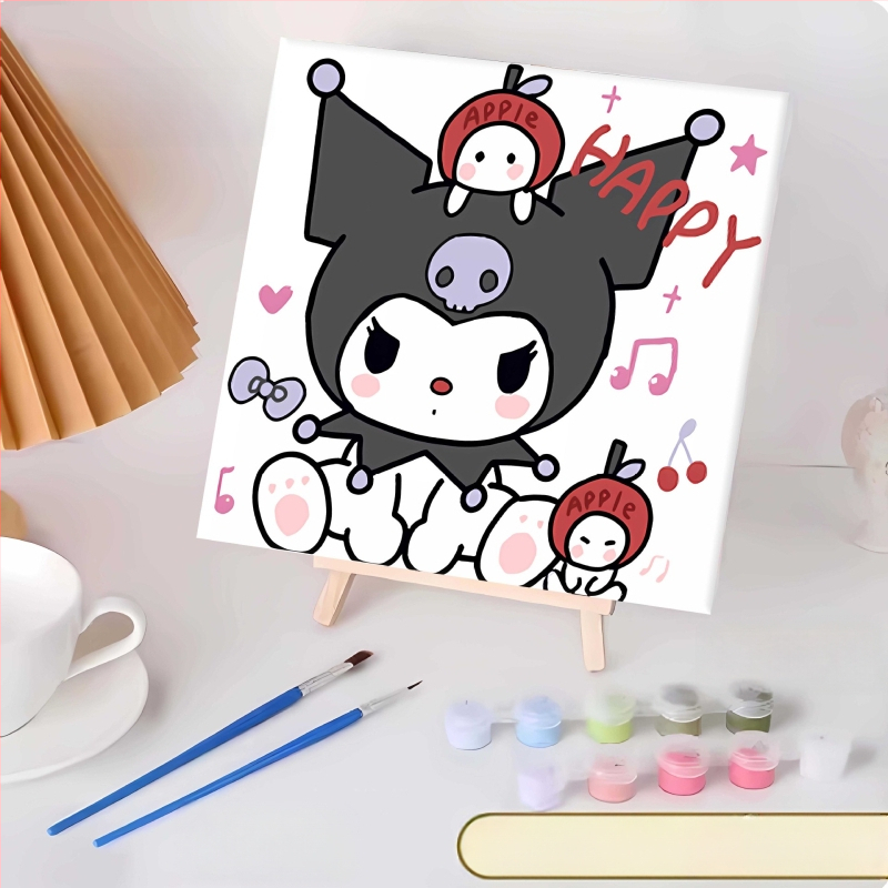 20*20 Παιδική Ψηφιακή Ελαιογραφία Παρτίδα Κινούμενα Σχέδια Χρωματισμός Ελαιογραφία Κινούμενα Σχέδια Χειροποίητη Γεμιστή Ελαιογραφία Diy Χρωματισμός Ζωγραφική