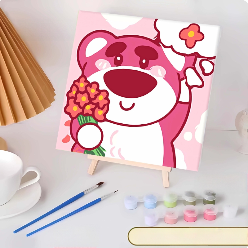 20*20 Παιδική Ψηφιακή Ελαιογραφία Παρτίδα Κινούμενα Σχέδια Χρωματισμός Ελαιογραφία Κινούμενα Σχέδια Χειροποίητη Γεμιστή Ελαιογραφία Diy Χρωματισμός Ζωγραφική