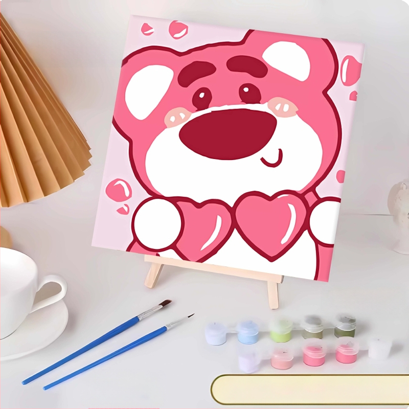 20*20 Παιδική Ψηφιακή Ελαιογραφία Παρτίδα Κινούμενα Σχέδια Χρωματισμός Ελαιογραφία Κινούμενα Σχέδια Χειροποίητη Γεμιστή Ελαιογραφία Diy Χρωματισμός Ζωγραφική