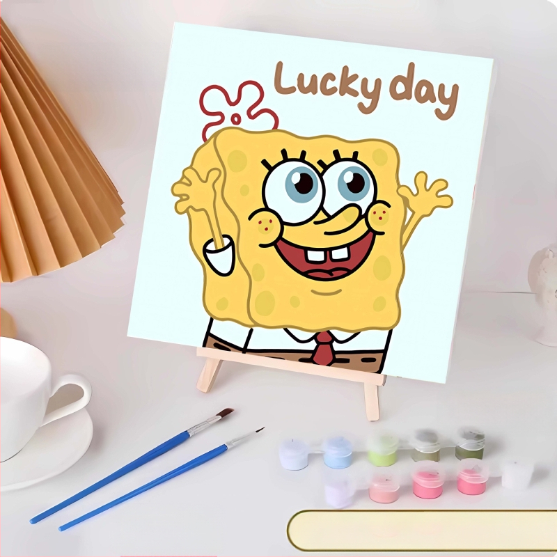 20*20 Παιδική Ψηφιακή Ελαιογραφία Παρτίδα Κινούμενα Σχέδια Χρωματισμός Ελαιογραφία Κινούμενα Σχέδια Χειροποίητη Γεμιστή Ελαιογραφία Diy Χρωματισμός Ζωγραφική