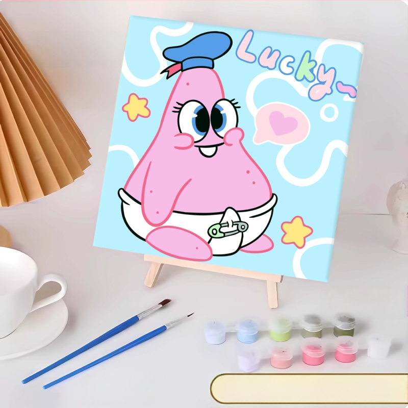 20*20 Παιδική Ψηφιακή Ελαιογραφία Παρτίδα Κινούμενα Σχέδια Χρωματισμός Ελαιογραφία Κινούμενα Σχέδια Χειροποίητη Γεμιστή Ελαιογραφία Diy Χρωματισμός Ζωγραφική