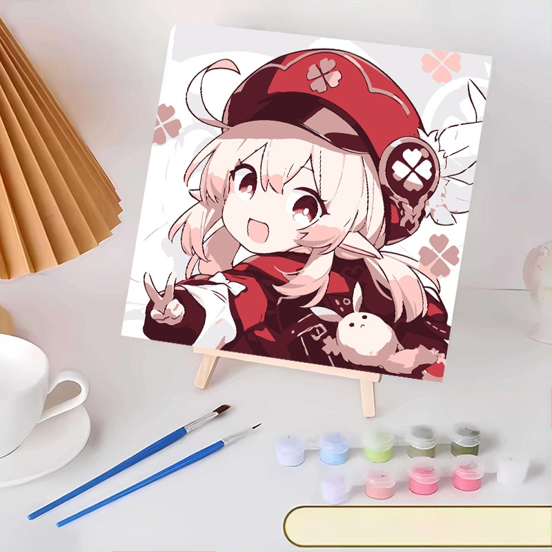 20*20 Παιδική Ψηφιακή Ελαιογραφία Παρτίδα Κινούμενα Σχέδια Χρωματισμός Ελαιογραφία Κινούμενα Σχέδια Χειροποίητη Γεμιστή Ελαιογραφία Diy Χρωματισμός Ζωγραφική