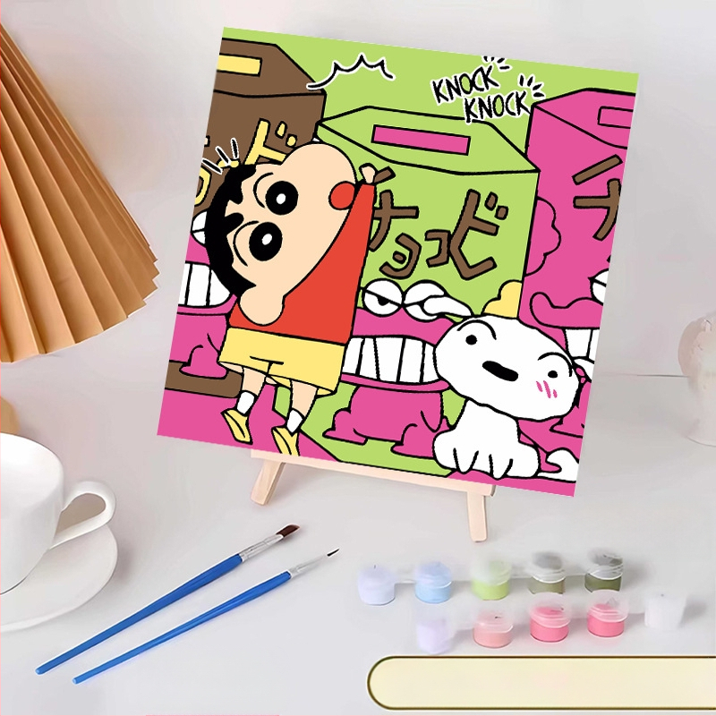 20*20 Παιδική Ψηφιακή Ελαιογραφία Παρτίδα Κινούμενα Σχέδια Χρωματισμός Ελαιογραφία Κινούμενα Σχέδια Χειροποίητη Γεμιστή Ελαιογραφία Diy Χρωματισμός Ζωγραφική