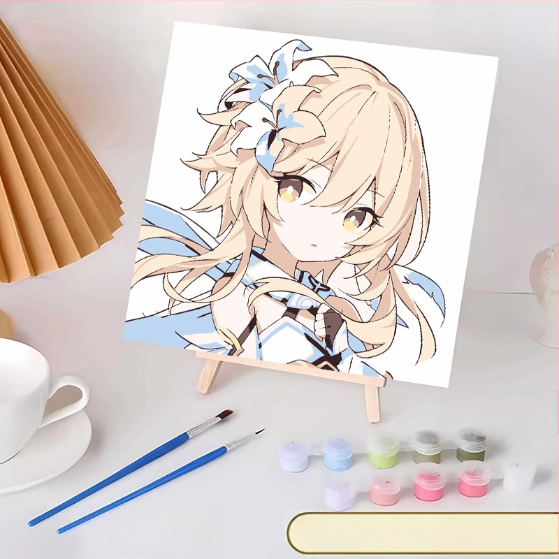 20*20 Παιδική Ψηφιακή Ελαιογραφία Παρτίδα Κινούμενα Σχέδια Χρωματισμός Ελαιογραφία Κινούμενα Σχέδια Χειροποίητη Γεμιστή Ελαιογραφία Diy Χρωματισμός Ζωγραφική