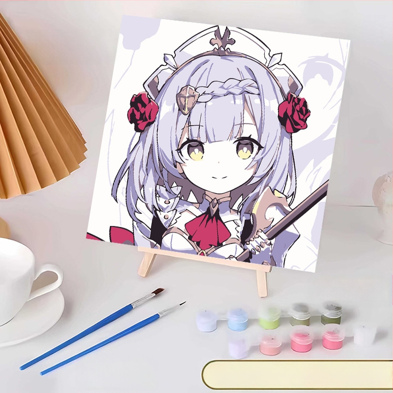 20*20 Παιδική Ψηφιακή Ελαιογραφία Παρτίδα Κινούμενα Σχέδια Χρωματισμός Ελαιογραφία Κινούμενα Σχέδια Χειροποίητη Γεμιστή Ελαιογραφία Diy Χρωματισμός Ζωγραφική