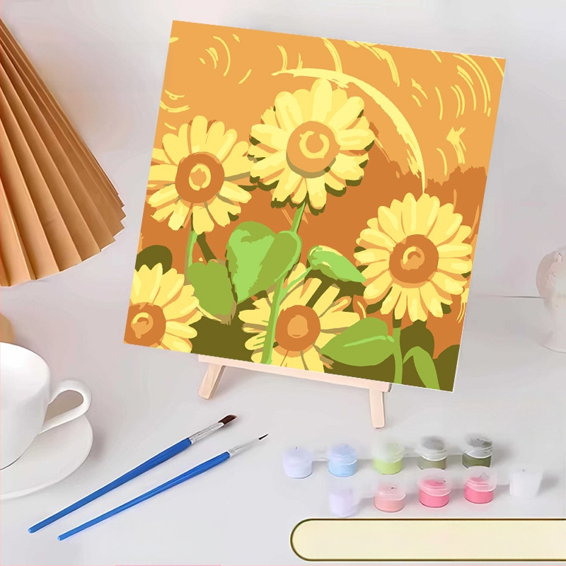 20*20 Παιδική Ψηφιακή Ελαιογραφία Παρτίδα Κινούμενα Σχέδια Χρωματισμός Ελαιογραφία Κινούμενα Σχέδια Χειροποίητη Γεμιστή Ελαιογραφία Diy Χρωματισμός Ζωγραφική