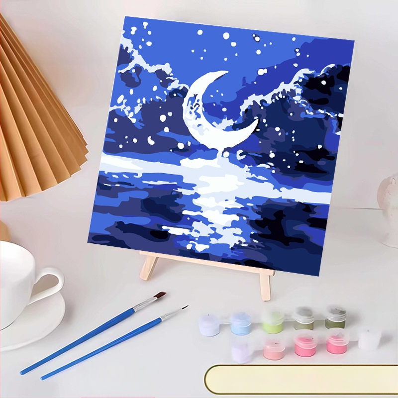 20*20 Παιδική Ψηφιακή Ελαιογραφία Παρτίδα Κινούμενα Σχέδια Χρωματισμός Ελαιογραφία Κινούμενα Σχέδια Χειροποίητη Γεμιστή Ελαιογραφία Diy Χρωματισμός Ζωγραφική