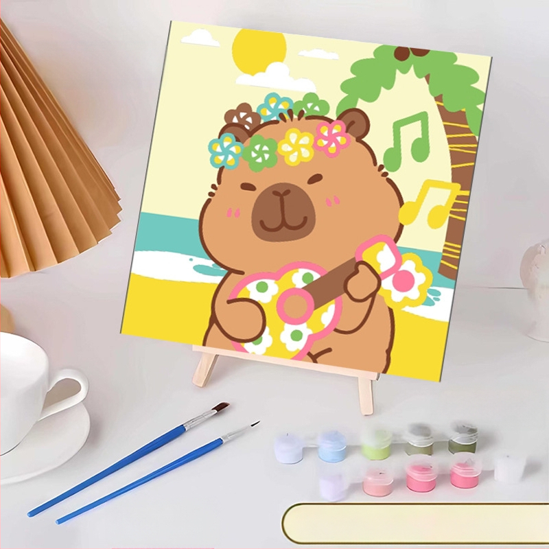 20*20 Παιδική Ψηφιακή Ελαιογραφία Παρτίδα Κινούμενα Σχέδια Χρωματισμός Ελαιογραφία Κινούμενα Σχέδια Χειροποίητη Γεμιστή Ελαιογραφία Diy Χρωματισμός Ζωγραφική