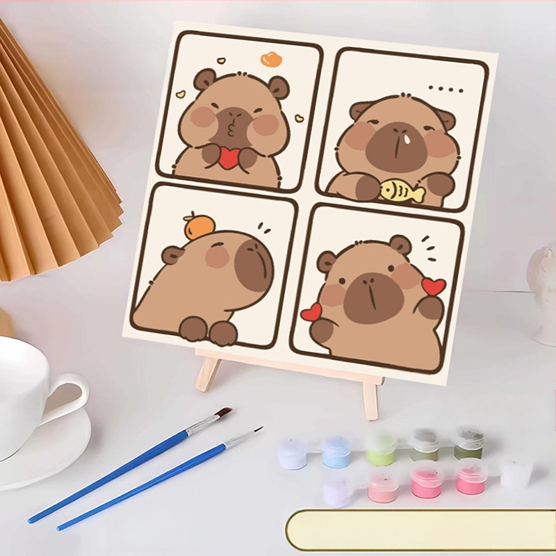 20*20 Παιδική Ψηφιακή Ελαιογραφία Παρτίδα Κινούμενα Σχέδια Χρωματισμός Ελαιογραφία Κινούμενα Σχέδια Χειροποίητη Γεμιστή Ελαιογραφία Diy Χρωματισμός Ζωγραφική