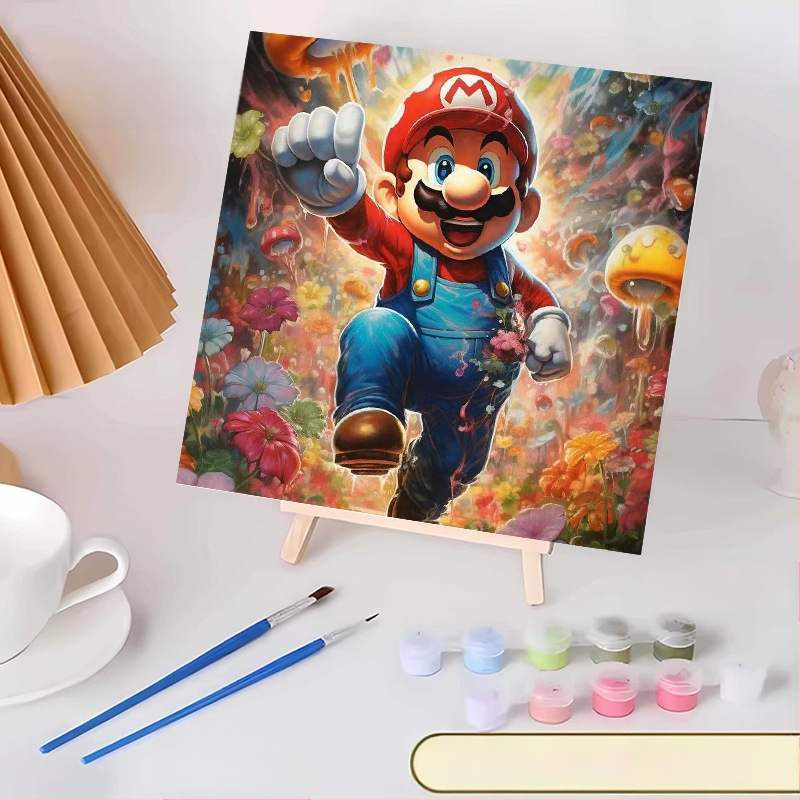 20*20 Παιδική Ψηφιακή Ελαιογραφία Παρτίδα Κινούμενα Σχέδια Χρωματισμός Ελαιογραφία Κινούμενα Σχέδια Χειροποίητη Γεμιστή Ελαιογραφία Diy Χρωματισμός Ζωγραφική