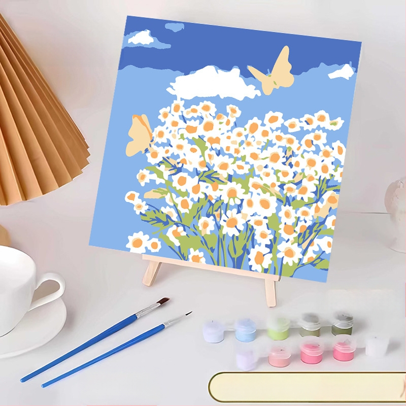 20*20 Παιδική Ψηφιακή Ελαιογραφία Παρτίδα Κινούμενα Σχέδια Χρωματισμός Ελαιογραφία Κινούμενα Σχέδια Χειροποίητη Γεμιστή Ελαιογραφία Diy Χρωματισμός Ζωγραφική