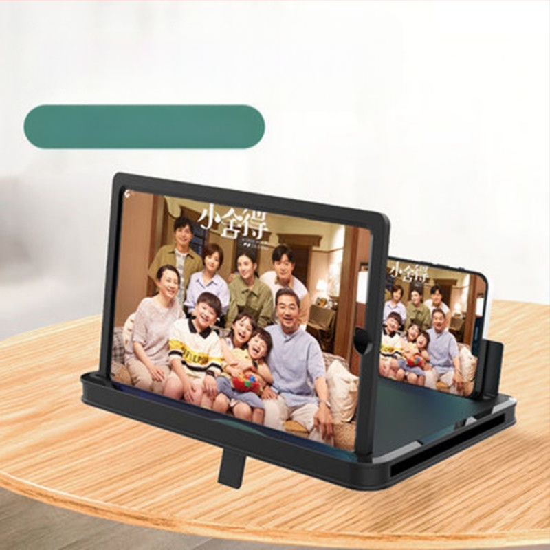 Държач за телефон със увеличител на екрана и проекционна стойка — YHS настолен държач, пластмасов корпус, персонализируем, общ стил