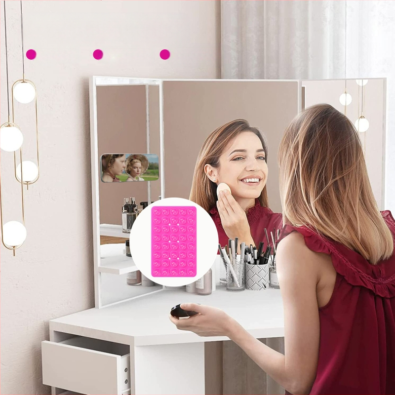 Telefonikorraldus kahekordse silikoonist vaakumiga – puurimata seina jaoks, isekleepuv tagakülg