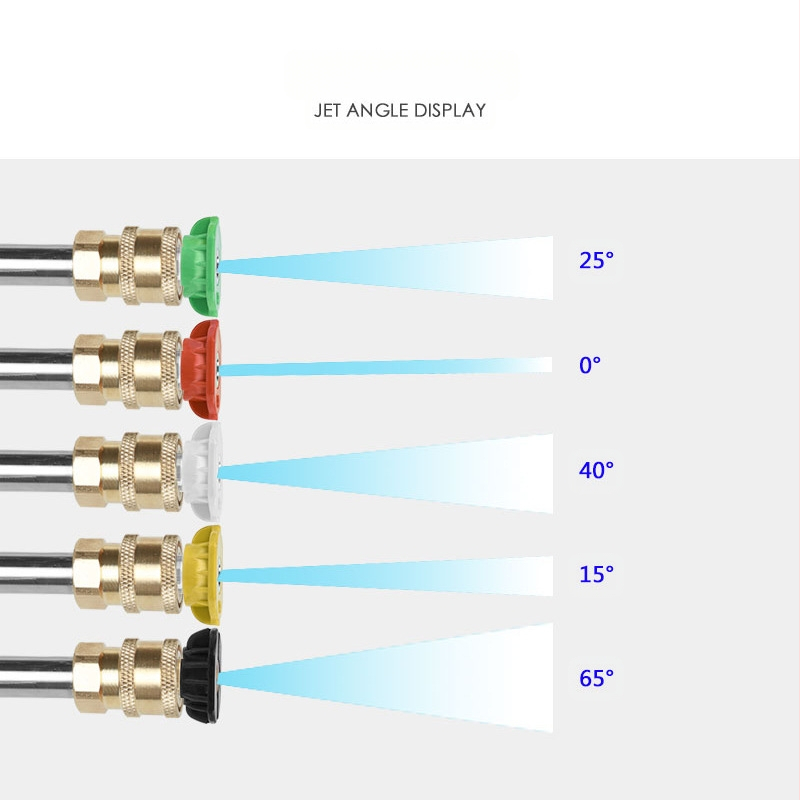 Augstspiediena pistoles galva ūdens strūklai – metāla sakausējums, 4500 psi, izsmidzināšanas attālums 5–10 m, svars 0,95 kg