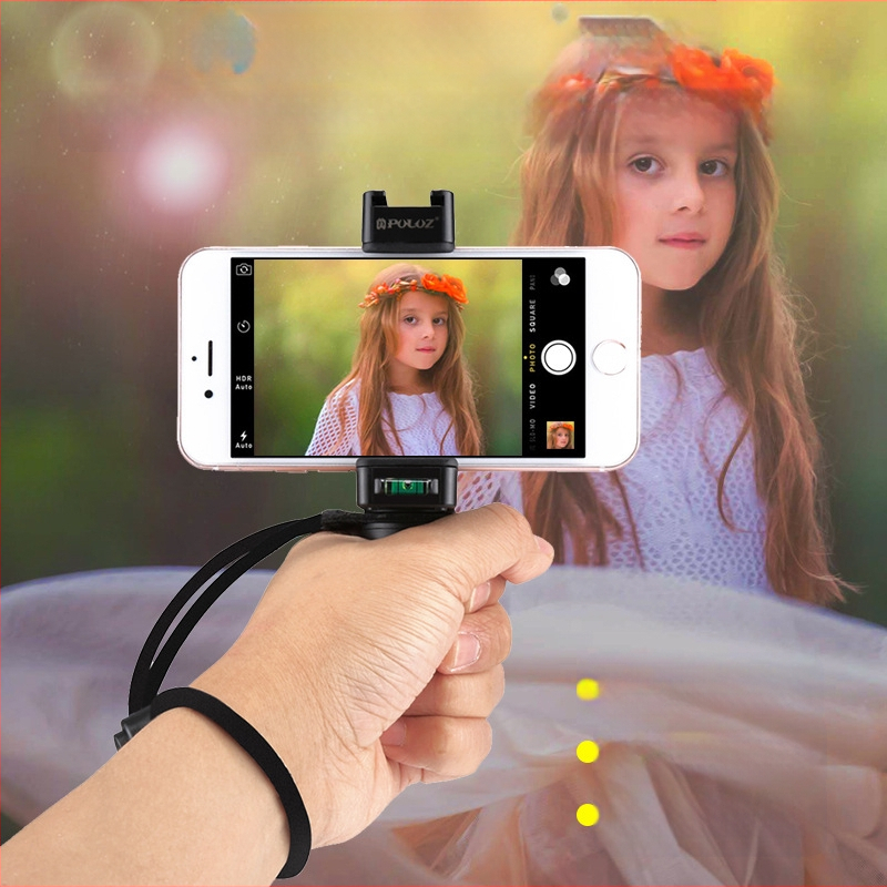 PULUZ PU366 Σταθεροποιητής τηλεφώνου χειρός με κλιπ, ABS Υλικό