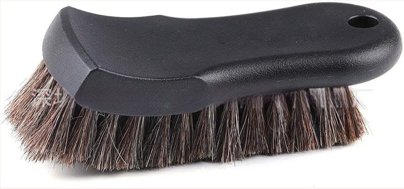 Automobilio interjero valymo šepetys – PP medžiaga + arklių plaukai, tipas: valymo šepetys, modelis: Horse hair brush