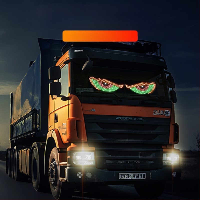 LED dinamisks automašīnas acu displejs - XL Devil Eyes, 12V, 5W, 1A