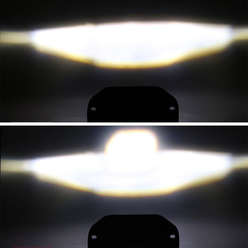 Azure LED φανάρι ομίχλης για εκτός δρόμου — Angel Eye, τετράγωνο, Z0132, 40W, 10-100V, 122x92 mm, 6500K, 30.000 h