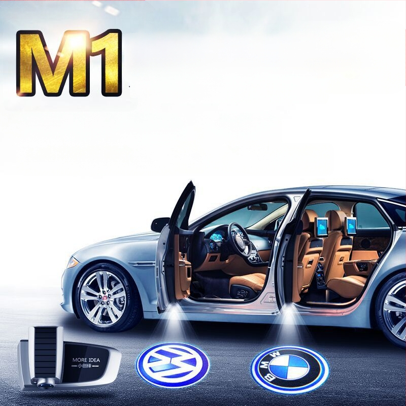 Automobilio durų lazerinis projekcinis žibintas, modelis M1, 7W, 12V, 0.25A, 10000h