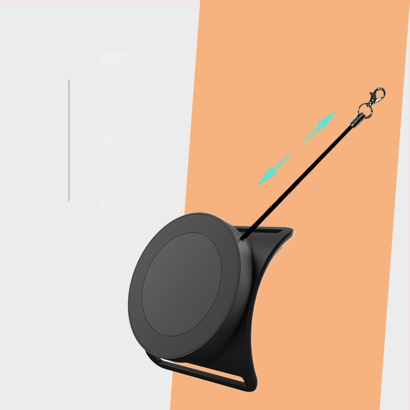 Randmele kinnitatav telefonihoidik välistingimusteks - plastikust, kohandatav, universaalne