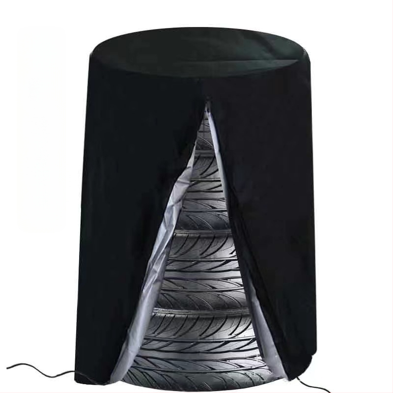 Калъф за автомобилна резервна гума, универсален, от Oxford плат, BIG L, Nordic стил, модел W, прахозащита и съхранение