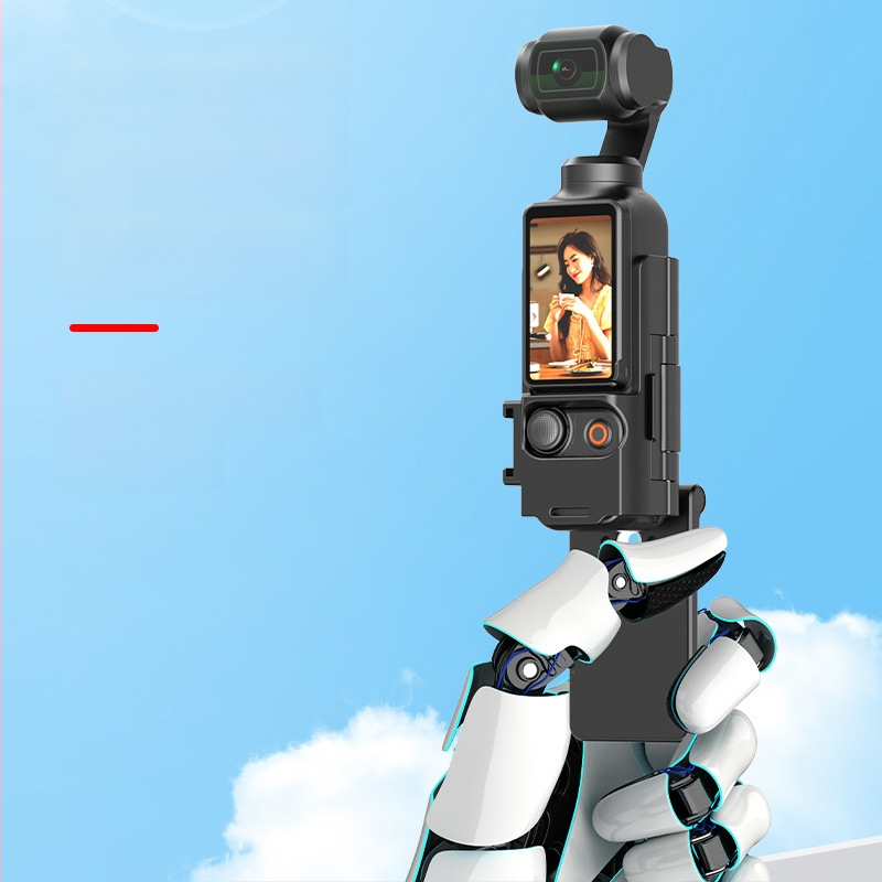 Osmo Pocket3 магнитна сгъваема настолна стойка, регулируем ъгъл, съвместима с DJI Osmo Pocket3, пластмасова