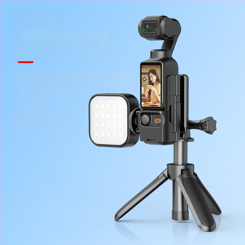 Osmo Pocket3 магнитна сгъваема настолна стойка, регулируем ъгъл, съвместима с DJI Osmo Pocket3, пластмасова
