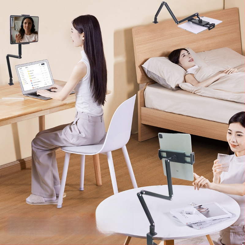 iPad-kompatibil tablettatartó, összecsukható asztali állvány, 0,75 kg, OEM-kompatibilis