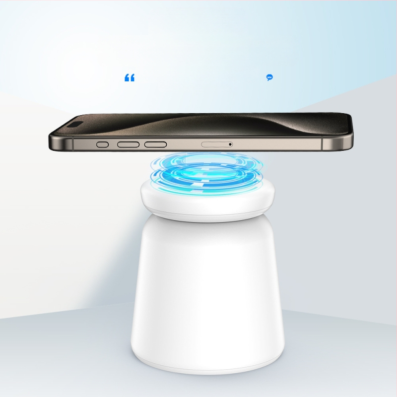 Qi2 magnetinis trijų-in-one belaidis įkroviklis, sulankstomas, USB-C, 1–3 jungtys, suderinamas su iPhone 15, AirPods ir Apple Watch