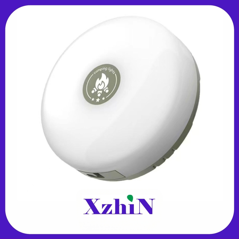 Къмпинг лампа с LED, презареждаща се, 5V, 4.5W, еднополюсен бутон