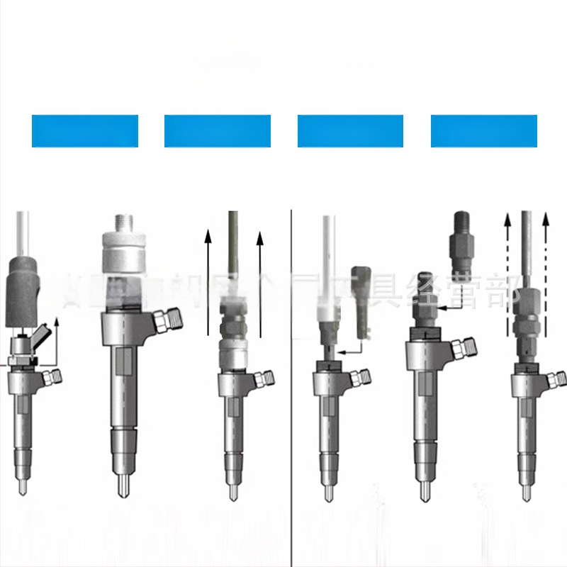 Diiselkütuse injektori eemaldamise tööriist libiseva haamriga – auto remonttööriist