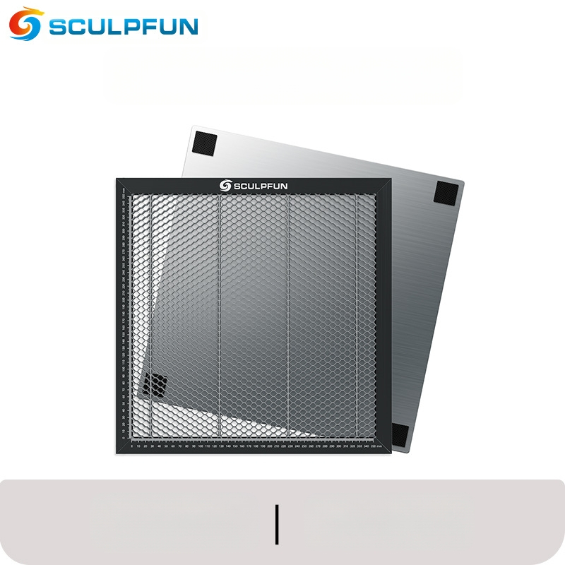 SCULPFUN платка със сотова структура за лазерно гравиране, модел HCP400*400