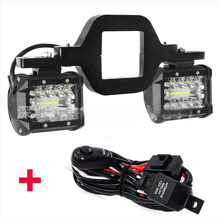 Off-road töövalgusriba, 3 rida, 20 LED, 60W, 12–24V, WSQ-60WXSD