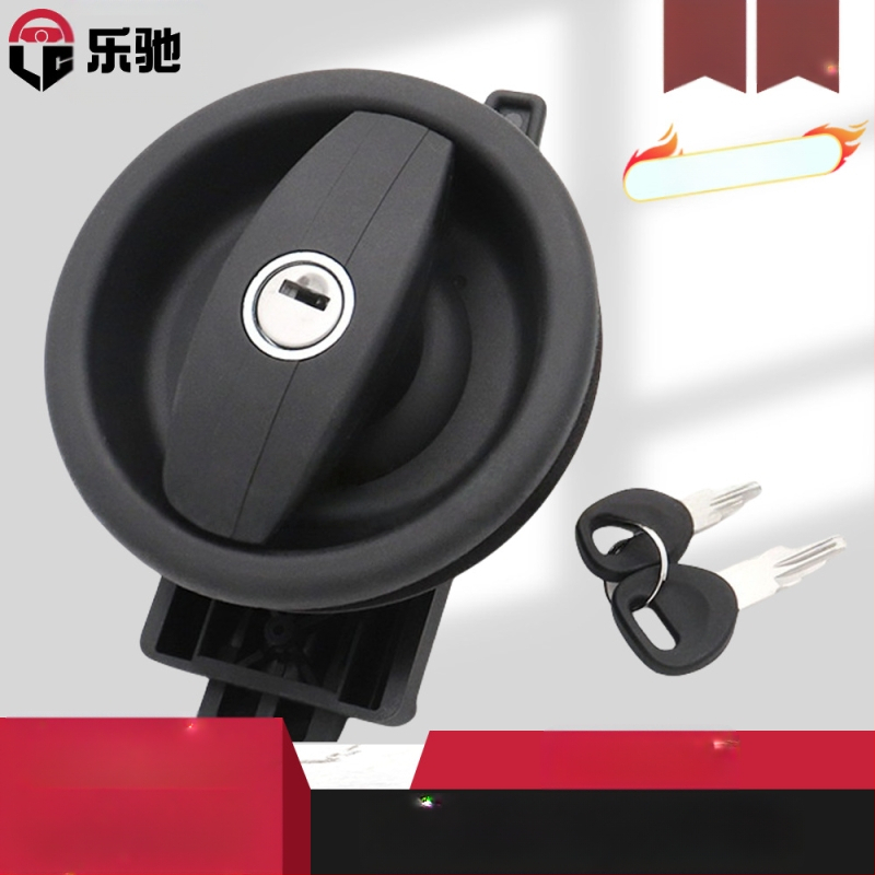 Lechi S6232 tsinkide sulamust varjatud ümmargune ukse lukk, sobib puidust, metallist, alumiiniumist, plastikust ja terasest usteks