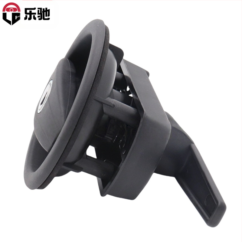 Lechi S6232 tsinkide sulamust varjatud ümmargune ukse lukk, sobib puidust, metallist, alumiiniumist, plastikust ja terasest usteks