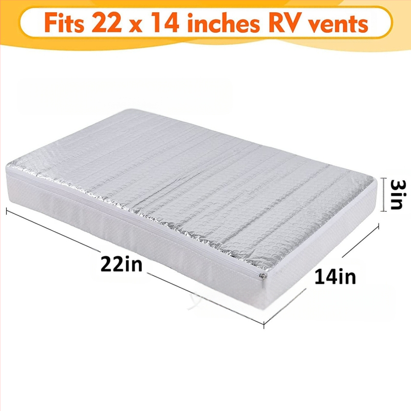 Capac de lucarnă pentru RV, cu folie de aluminiu pentru protecție termică, perdea de intimitate, montaj cu Velcro, universal pentru ferestrele mașinii