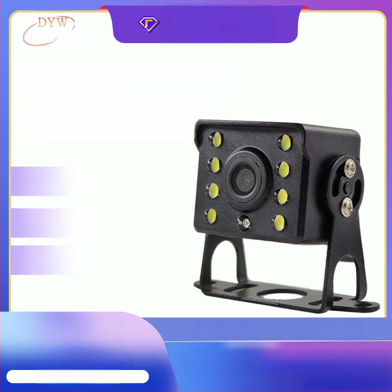 Platus kampinis atgalinės kameros vaizdas – 8 LED naktinio matymo, CVBS vaizdo signalas, raiška 648x488, 24V maitinimas