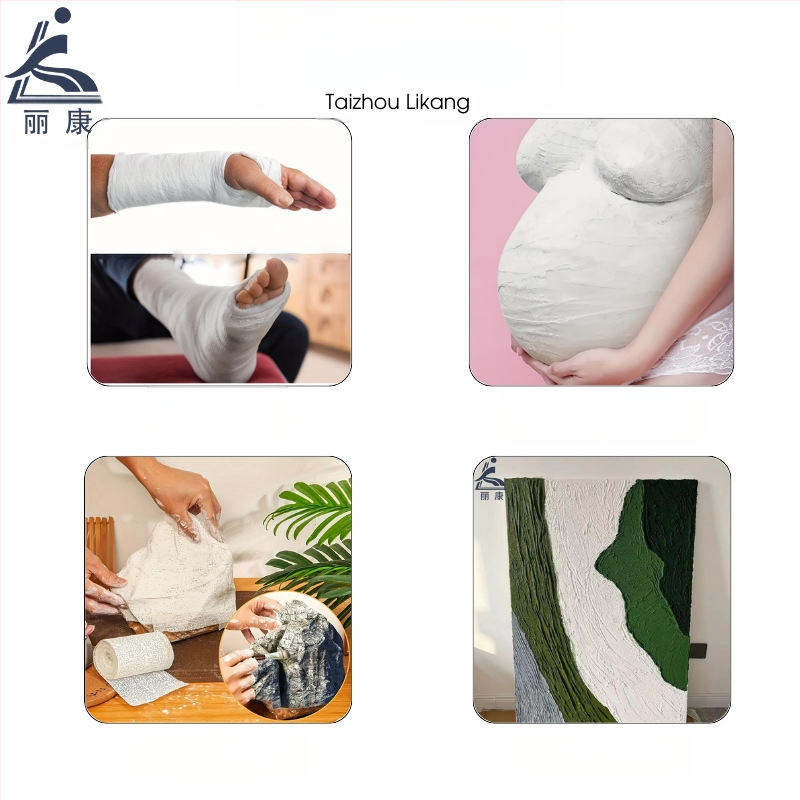 Gipso pleistras ortopedijai, marlinis pagrindu; dengia delną, riešą, galvą, juosmenį, alkūnę, apatinę kojos dalį, pečius, kelią ir čiurną; 120 ritinėlių dėžutėje; sujungta sporto apsauga