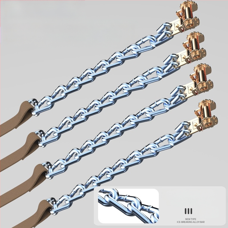 Transportlīdzekļu slidēšanas ķēdes, gumija, vispārīgs modelis, zīmols: citi, izcelsme: citi