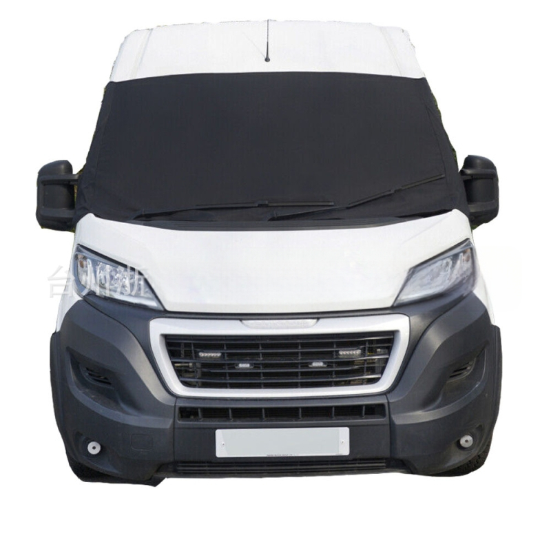 Husă parbriz RV Fiat Ducato – film cu bule groase din aluminiu, material nylon cu acoperire PVC, greutate 1,4 kg