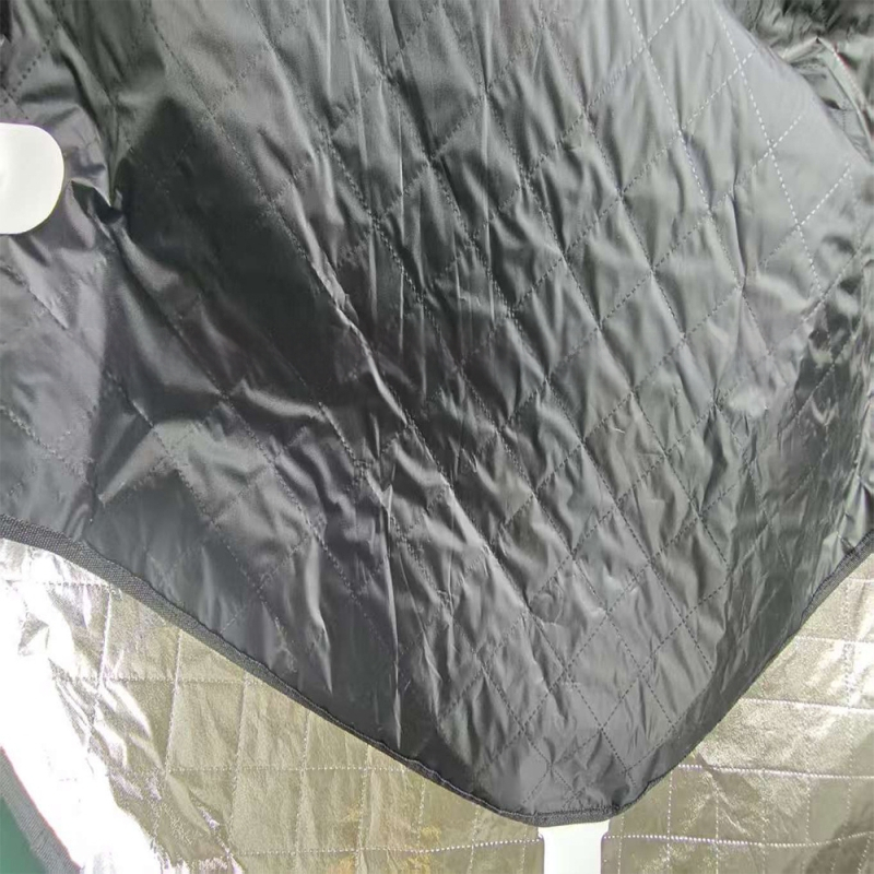 Слънцезащитна щора за RV Fiat Ducato, комплект от 3 части, преден панел + сгъваеми странични щитове, магнитна, лесна за сглобяване