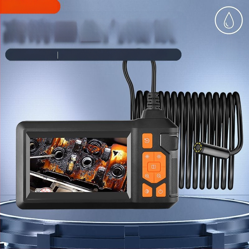 Jiuxi HD810 βιομηχανικό ενδοσκόπιο αγωγών – διάμετρος άκρου 8 mm, πεδίο όρασης 70°, IP68 αδιάβροχο, κατάλληλο για αγωγούς
