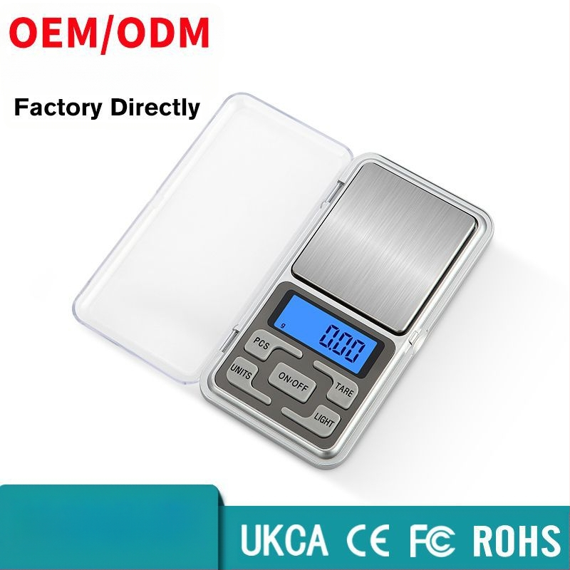 DH-668 otthoni használatra szánt elektronikus mérleg, kompakt hordozható mérleg, elektronikus mérés, 2×AAA energiaellátás, többfunkciós, mérési tartomány 500 g