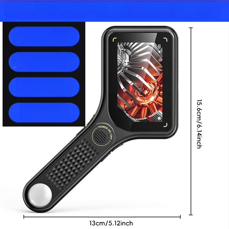 Rankinis skaitmeninis mikroskopas su HD didinimu elektronikos remontui