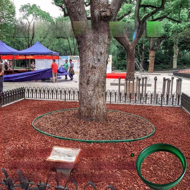 Peizažo izoliacijos juosta, šaknų barjeras, perdirbtas plastikas, sodo buferinė zona, Prekė: Kita