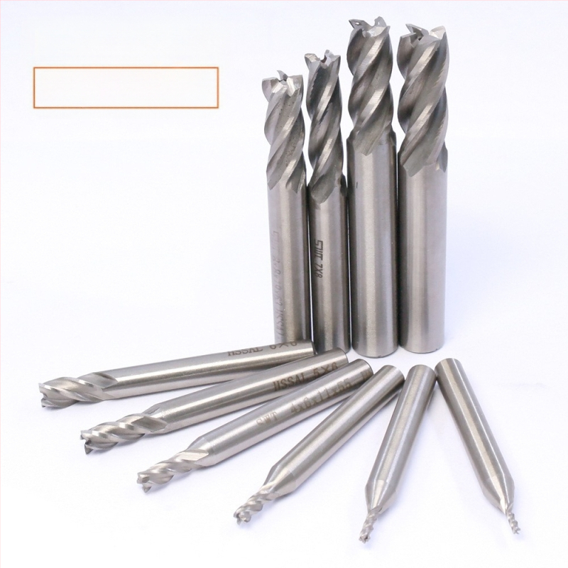 Σετ από 5 φρέζες HSS με ευθύς άξονας