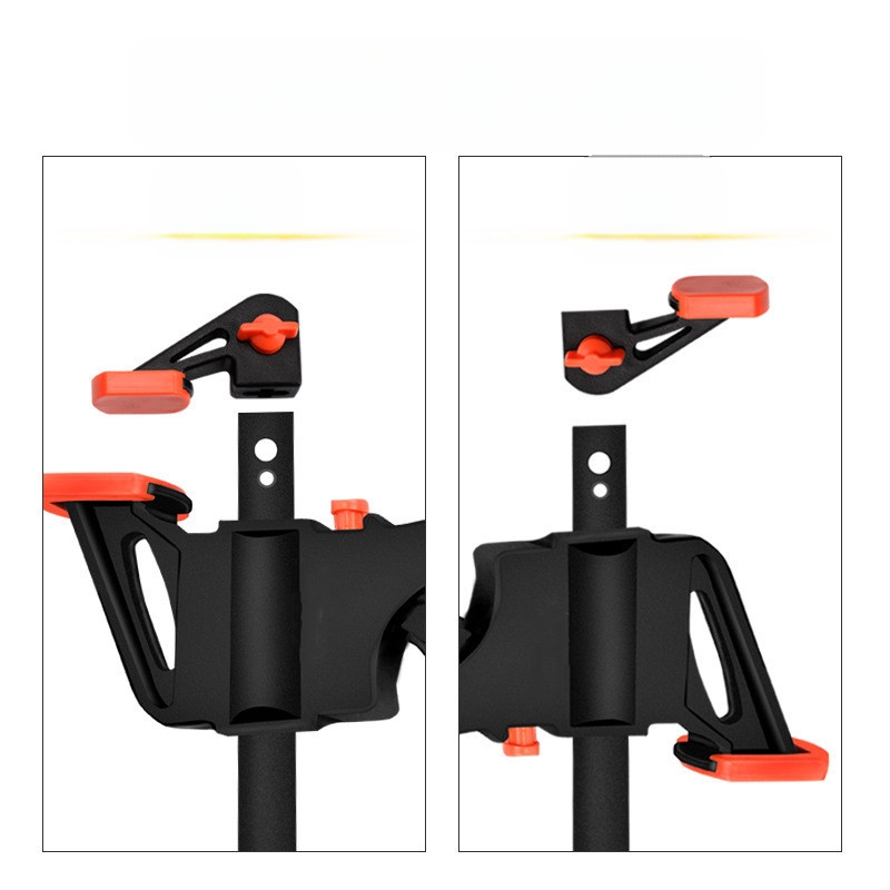 F-образна дърводелска щипка за дърво, здрава и издръжлива, неограничен захват, студено валцована стомана