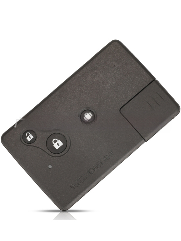 Nissan Teana intelligens kulcskártya burkolat (háromgombos) – ABS + réz, 28 g, távirányító nélkül