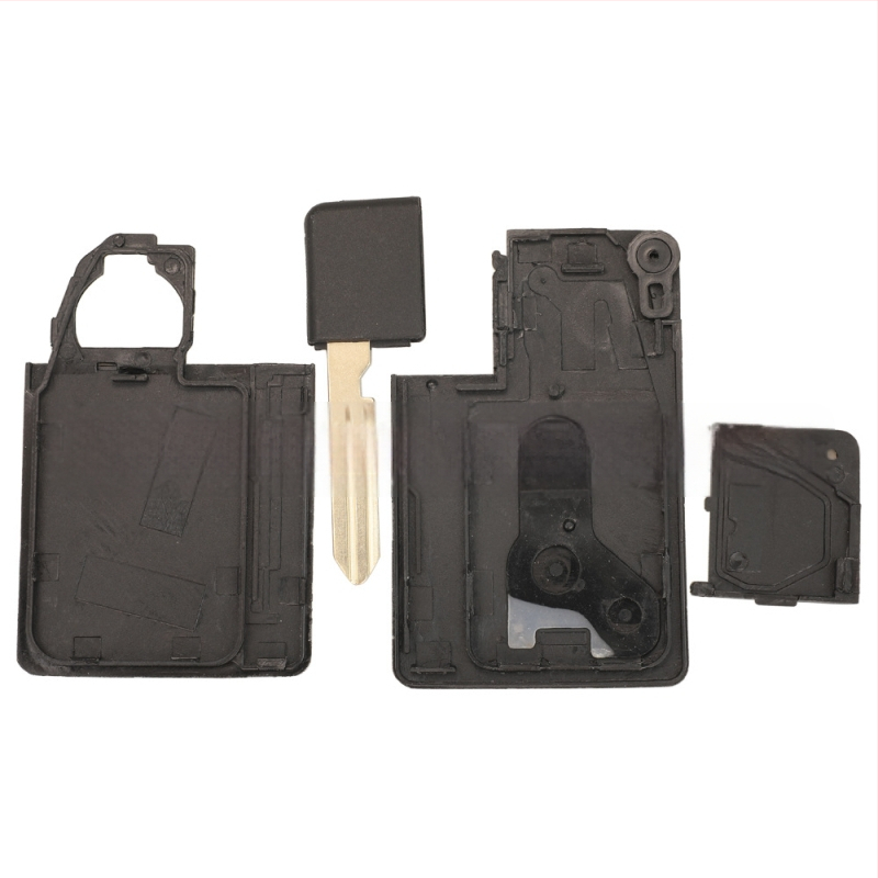 Nissan Teana intelligens kulcskártya burkolat (háromgombos) – ABS + réz, 28 g, távirányító nélkül