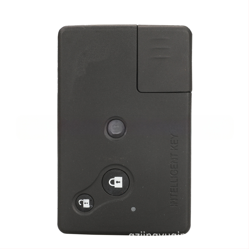 Nissan Teana intelligens kulcskártya burkolat (háromgombos) – ABS + réz, 28 g, távirányító nélkül